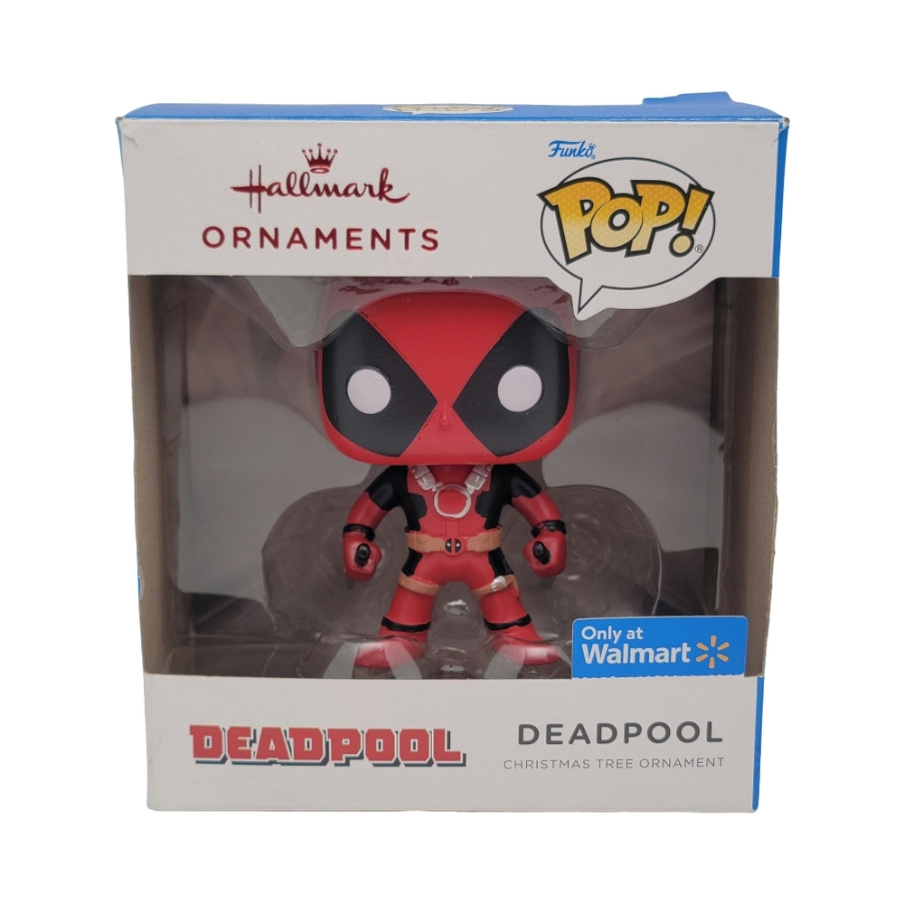 Hallmark Funko Marvel Deadpool With Machetes Christmas Tree Ornament